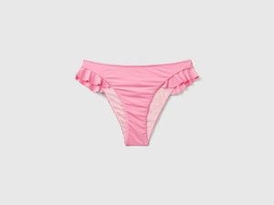 Slip costume con balze in ECONYL®