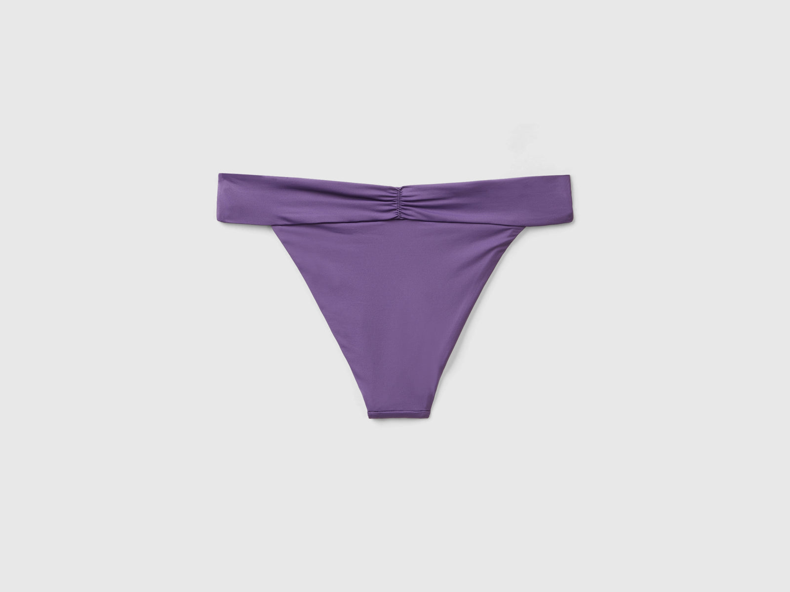 Slip costume fianco alto in ECONYL® da donna viola 2 | Benetton Outlet