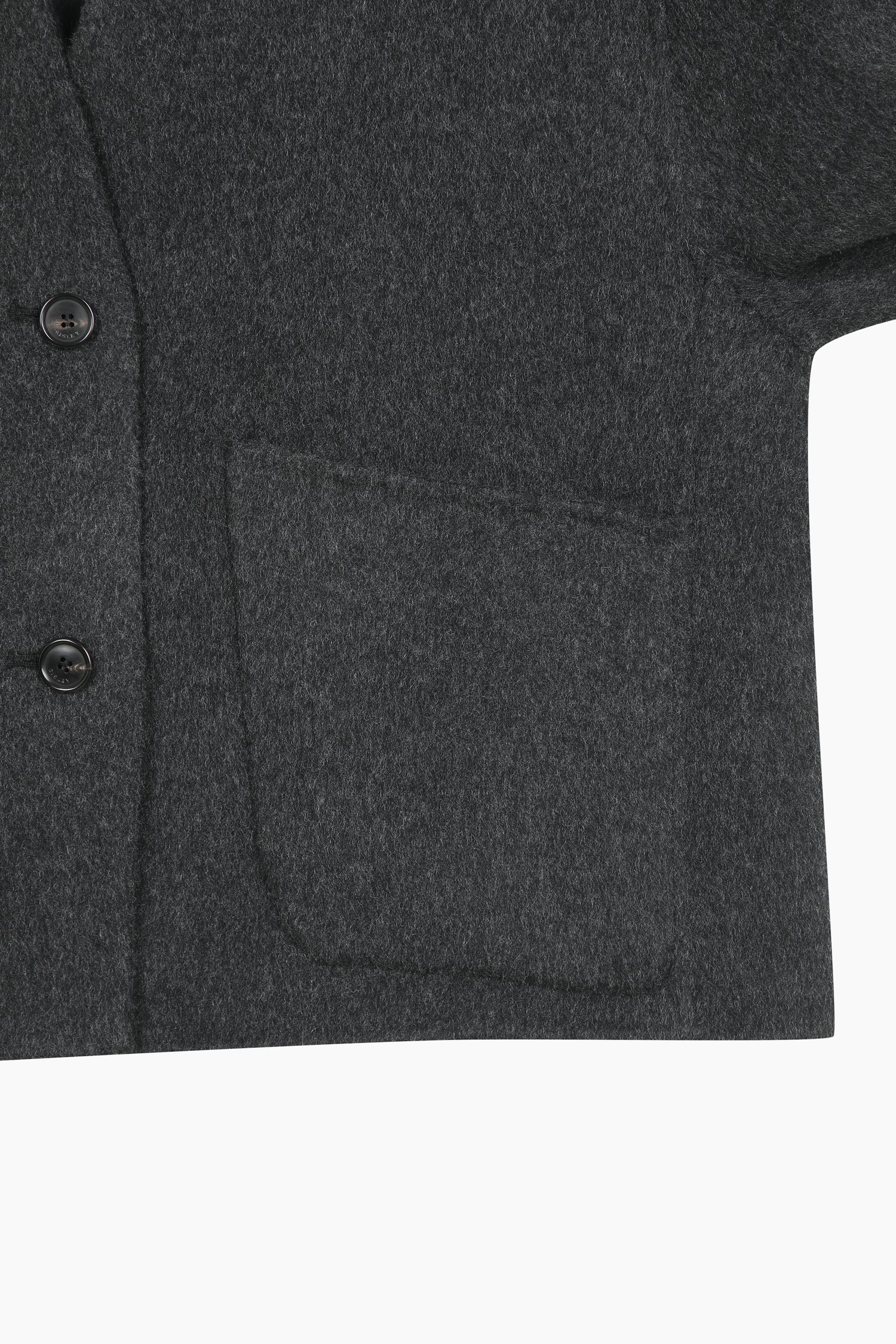 Cardigan corto in lana leggera con scollo a V da donna grigio scuro 4 | Sisley Outlet