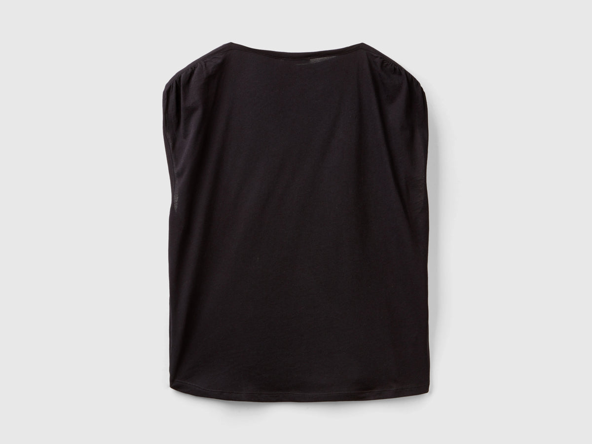 Top girocollo regular fit