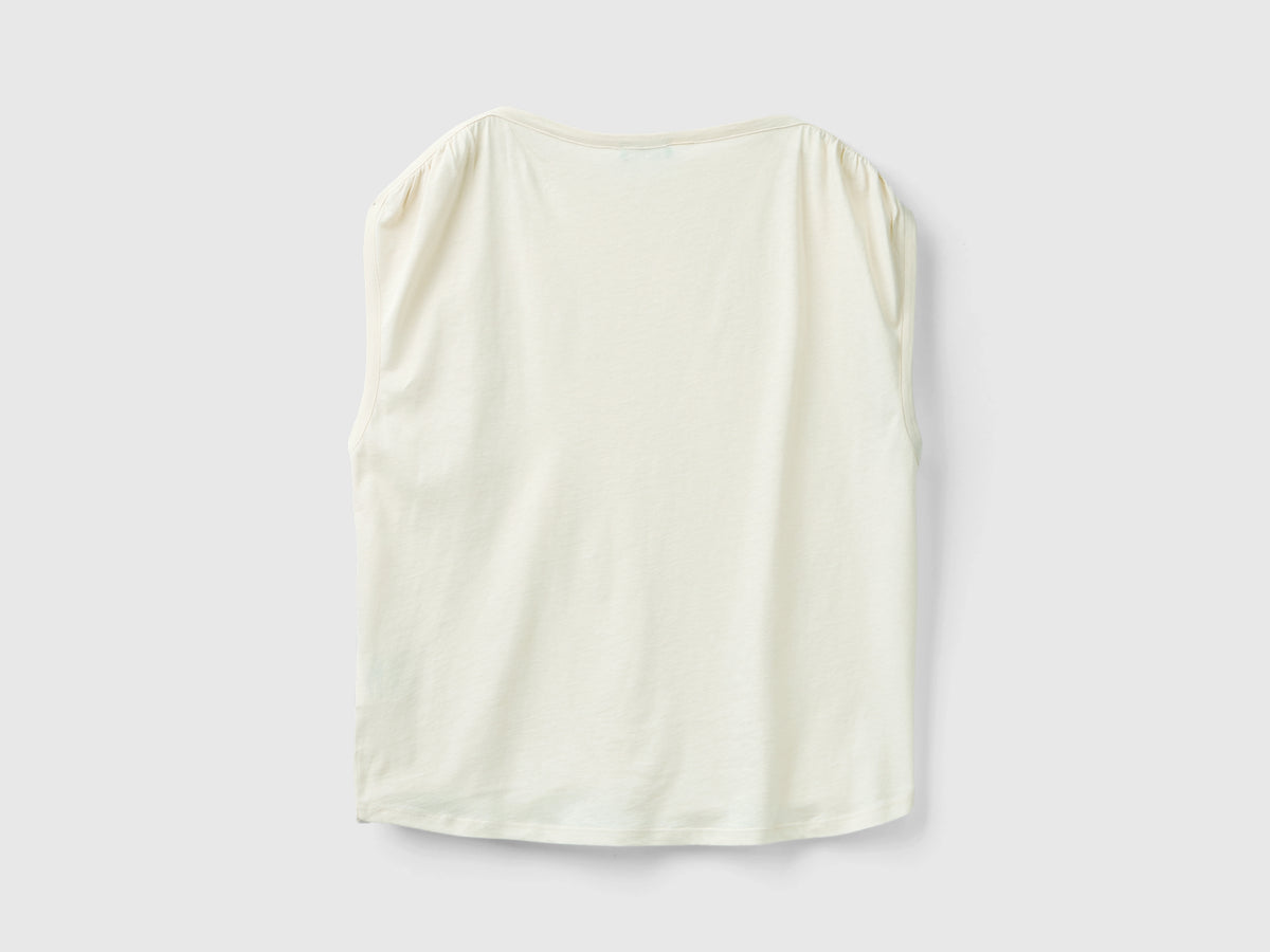 Top girocollo regular fit