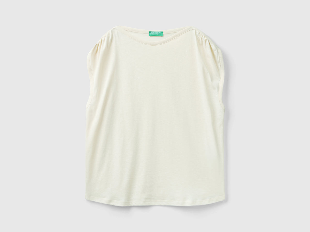 Top girocollo regular fit