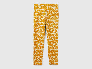 Leggings con stampa cavalli