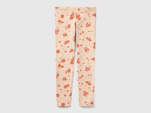 Leggings con stampa floreale
