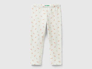 Leggings con stampa cavalli