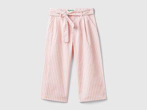 Pantaloni palazzo a righe