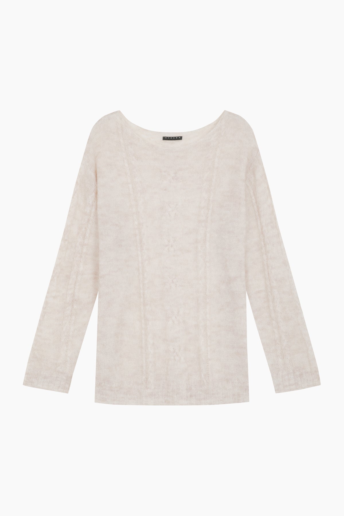 Maglia con trecce
