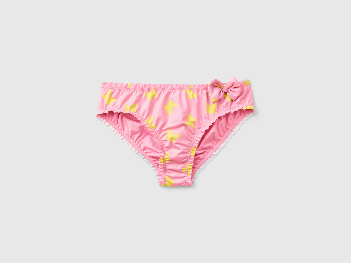 Slip mare con pattern farfalle
