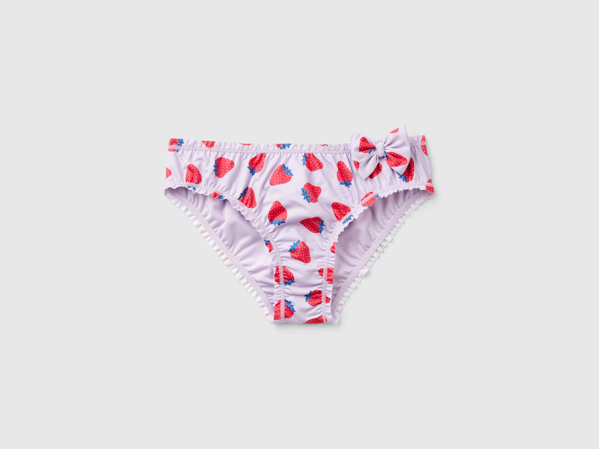 Slip mare con pattern fragole