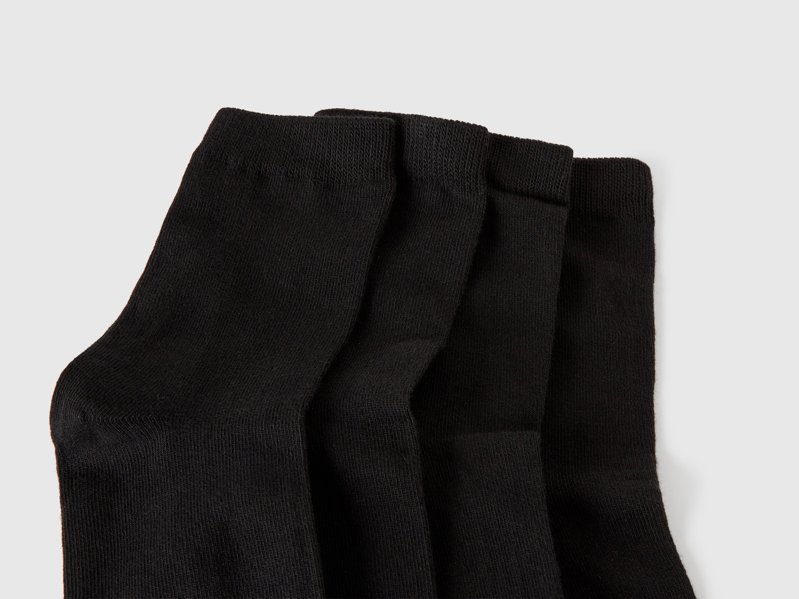 Set calzini lunghi da bambino nero 2 | Benetton Outlet