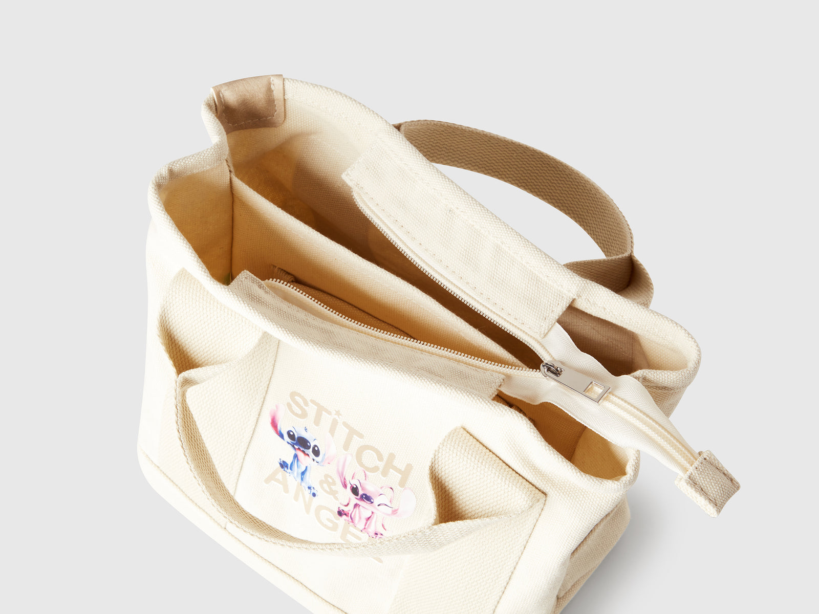 Borsa ©Disney Lilo & Stitch da bambina beige 3 | Benetton Outlet