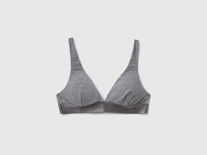 Reggiseno a triangolo in cotone stretch
