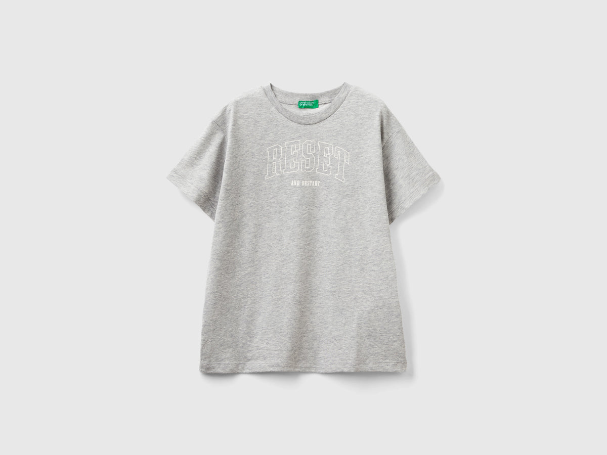 T-shirt in cotone bio con stampa