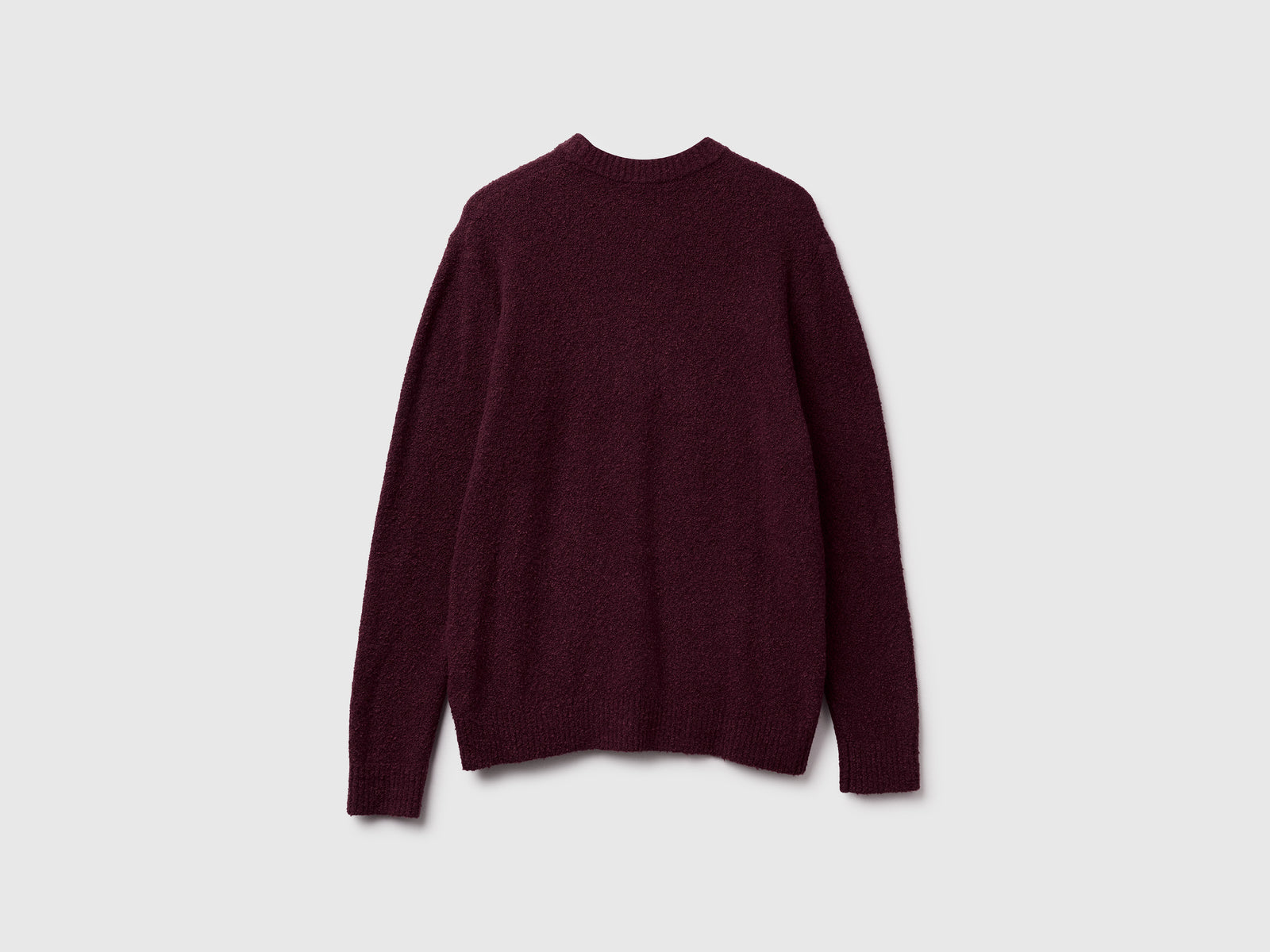 Maglione in misto lana da uomo bordeaux 2 | Benetton Outlet