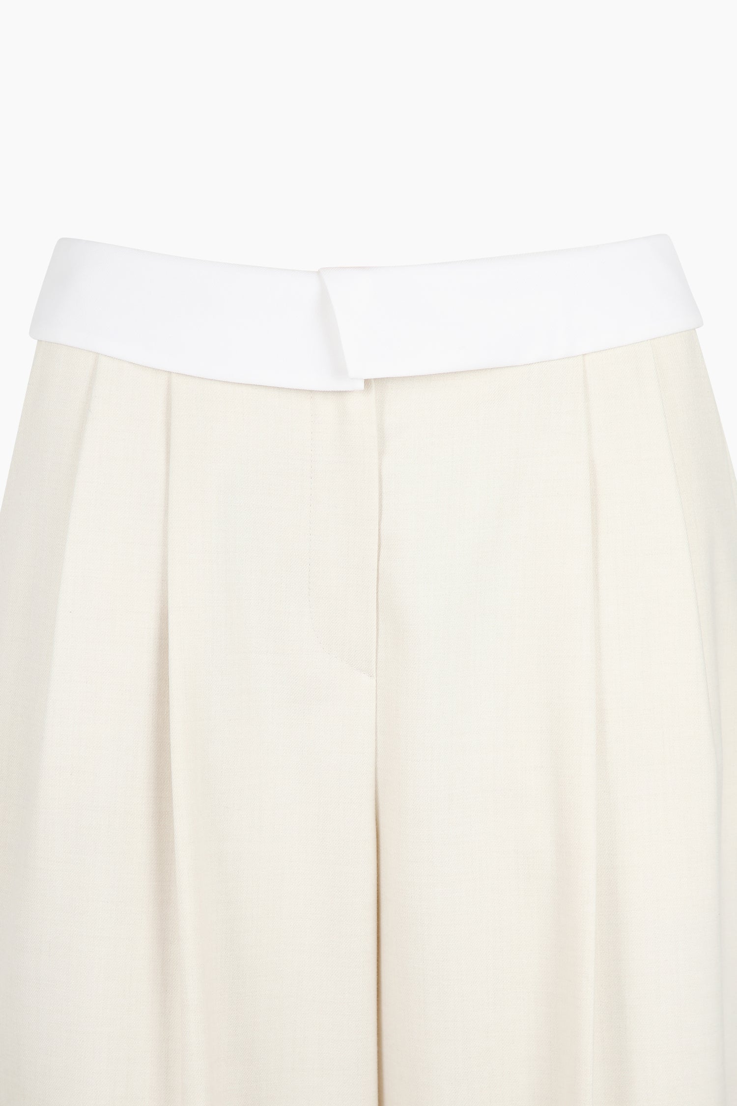 Pantaloni tailored da donna bianco panna 3 | Sisley Outlet