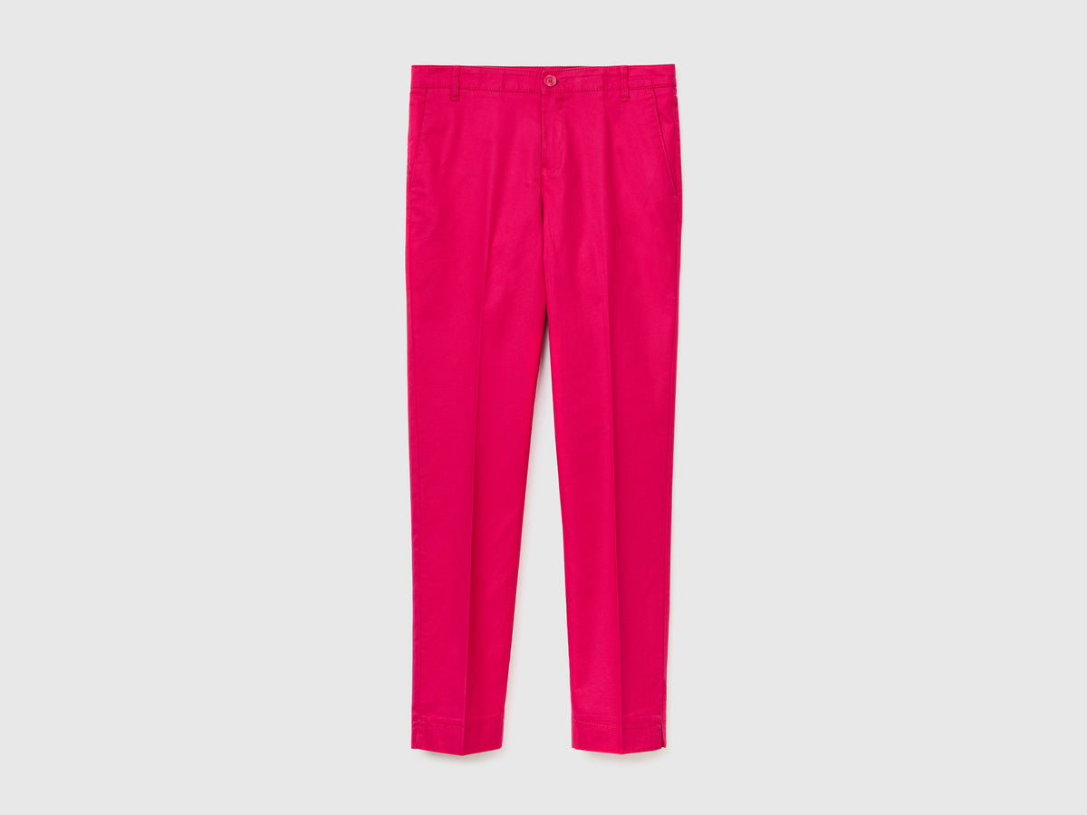 Chino in cotone stretch