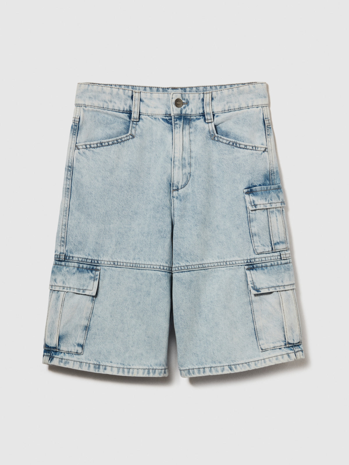 Bermuda di jeans con tasconi