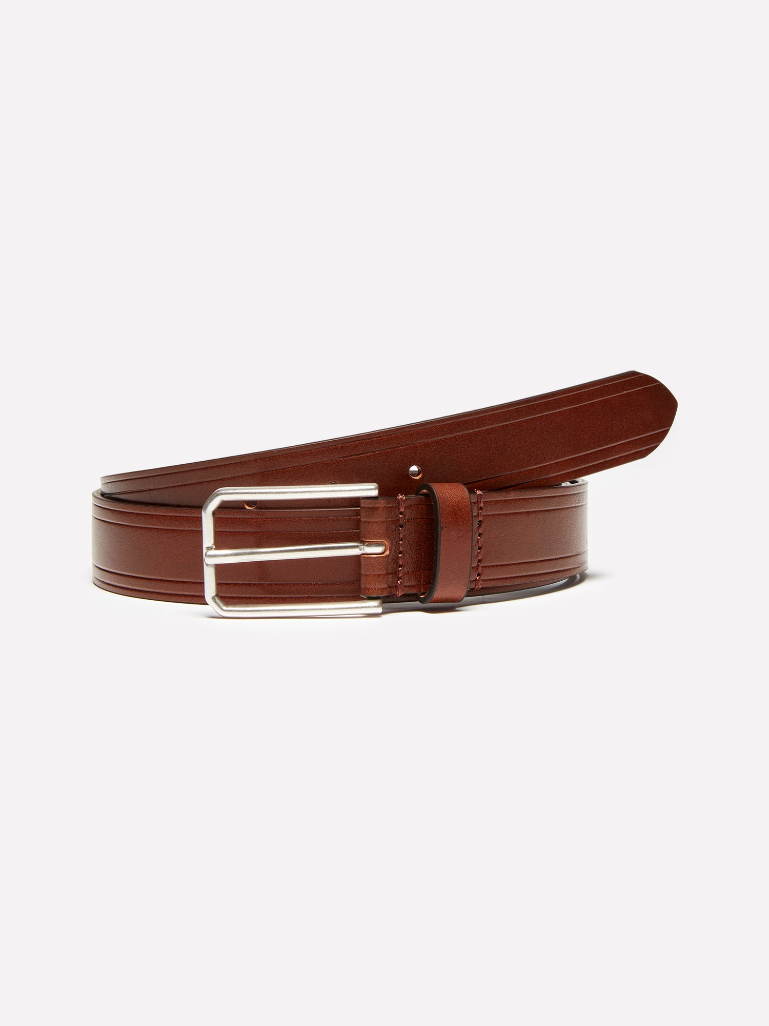 Cintura 100% cuoio da uomo marrone | Sisley Outlet