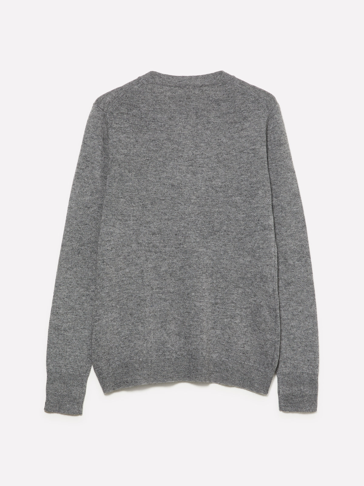 Cardigan regular fit melange scuro