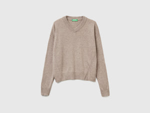 Maglione con scollo a V