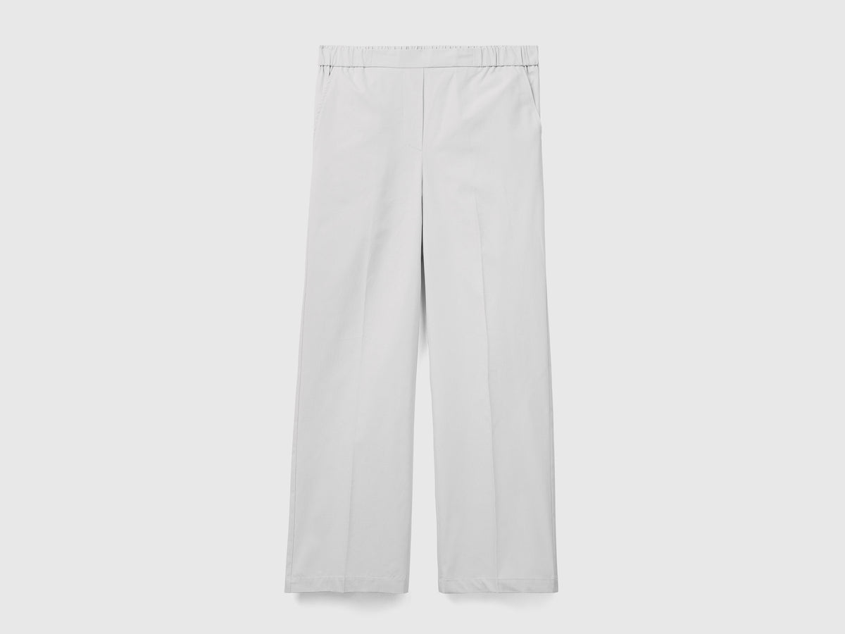 Pantaloni con elastico in vita