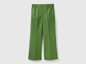 Pantaloni con elastico in vita