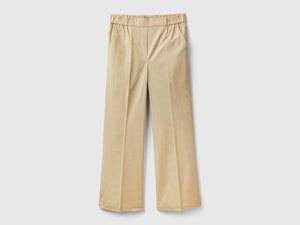 Pantaloni con elastico in vita