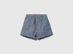 Chambray shorts