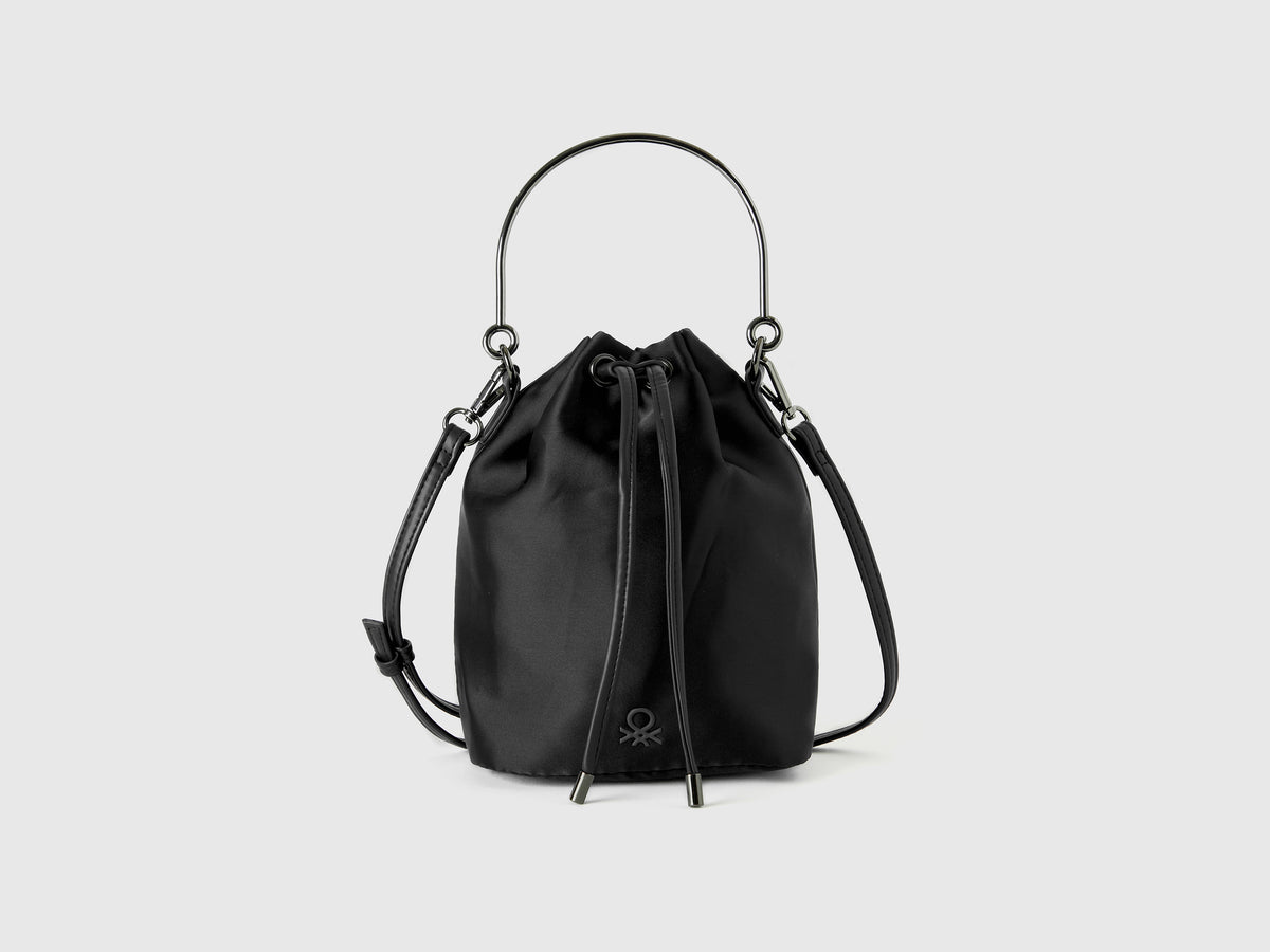 Borsa secchiello in tessuto riciclato