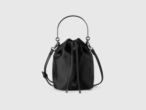 Borsa secchiello in tessuto riciclato