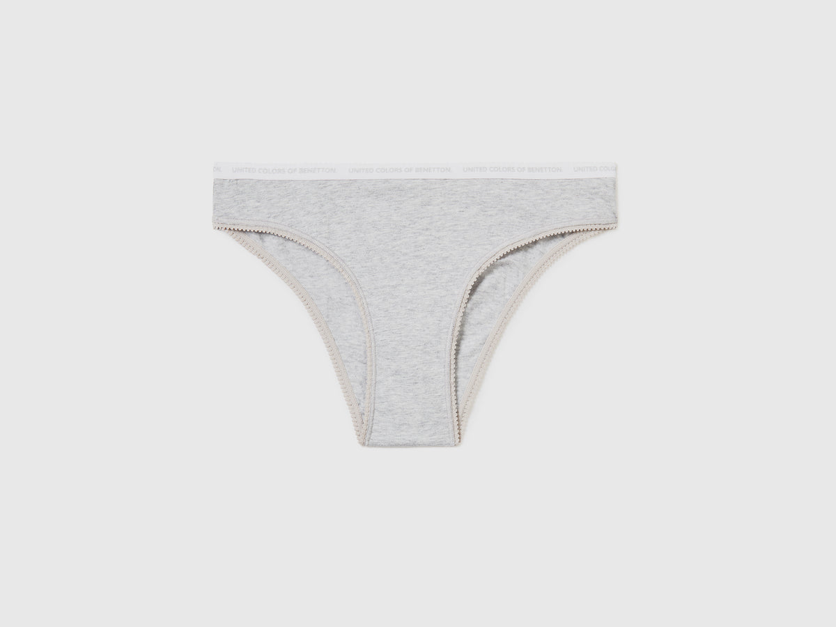 Slip in cotone biologico stretch