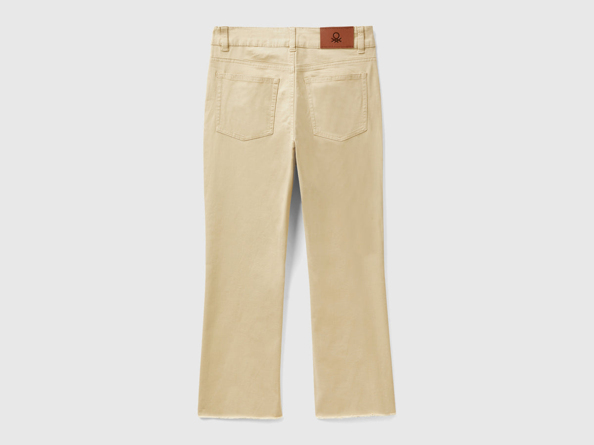 Pantaloni cropped cinque tasche