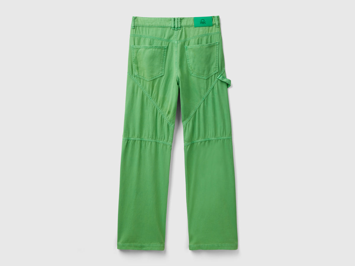 Pantaloni cargo in cotone