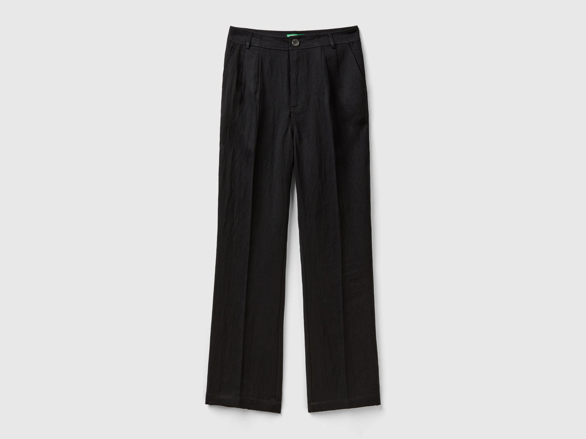 Pantaloni in misto viscosa