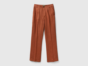 Pantaloni in misto viscosa
