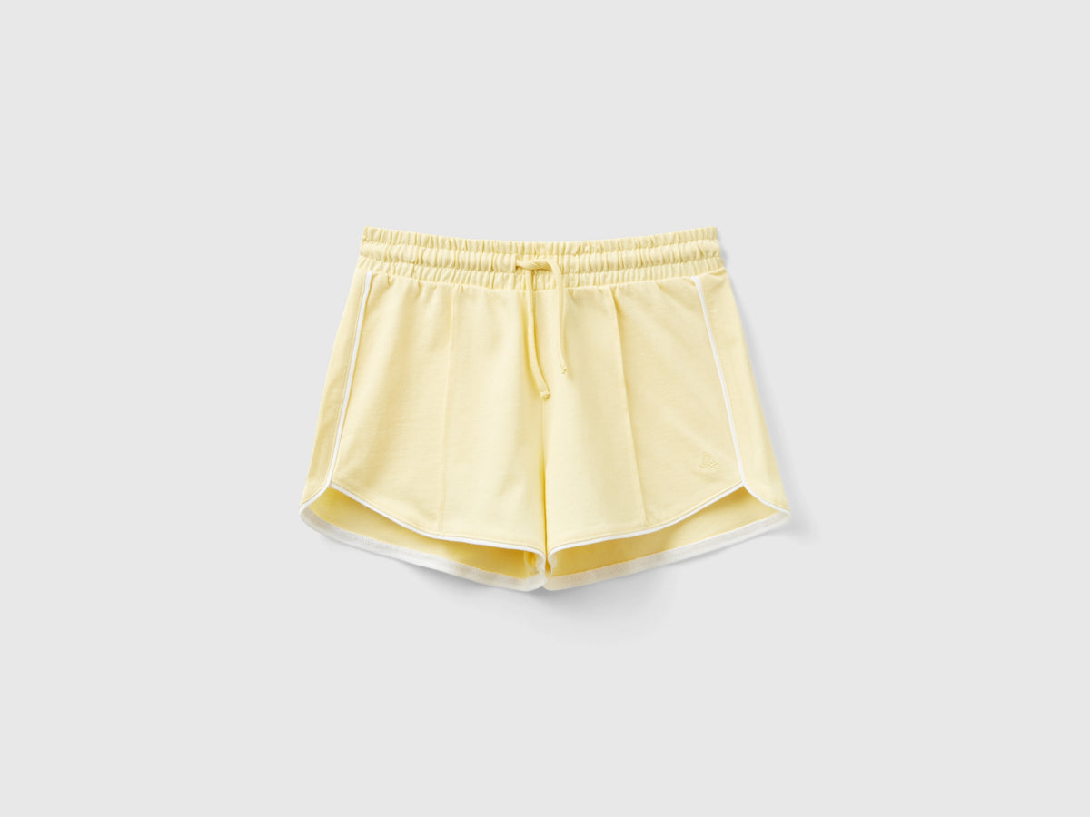 Shorts con coulisse 100% cotone