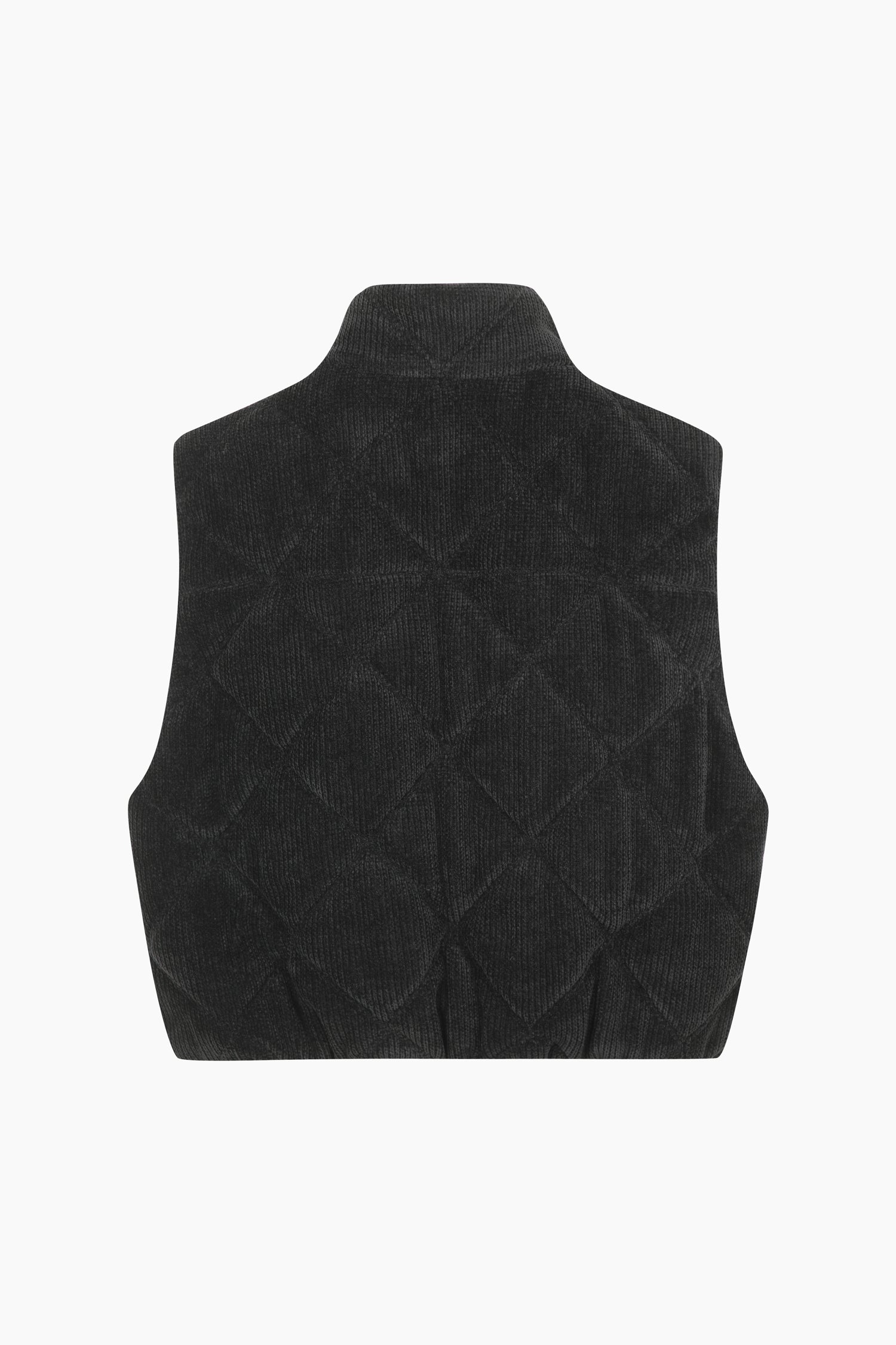 Smanicato imbottito in tricot da donna nero 2 | Sisley Outlet