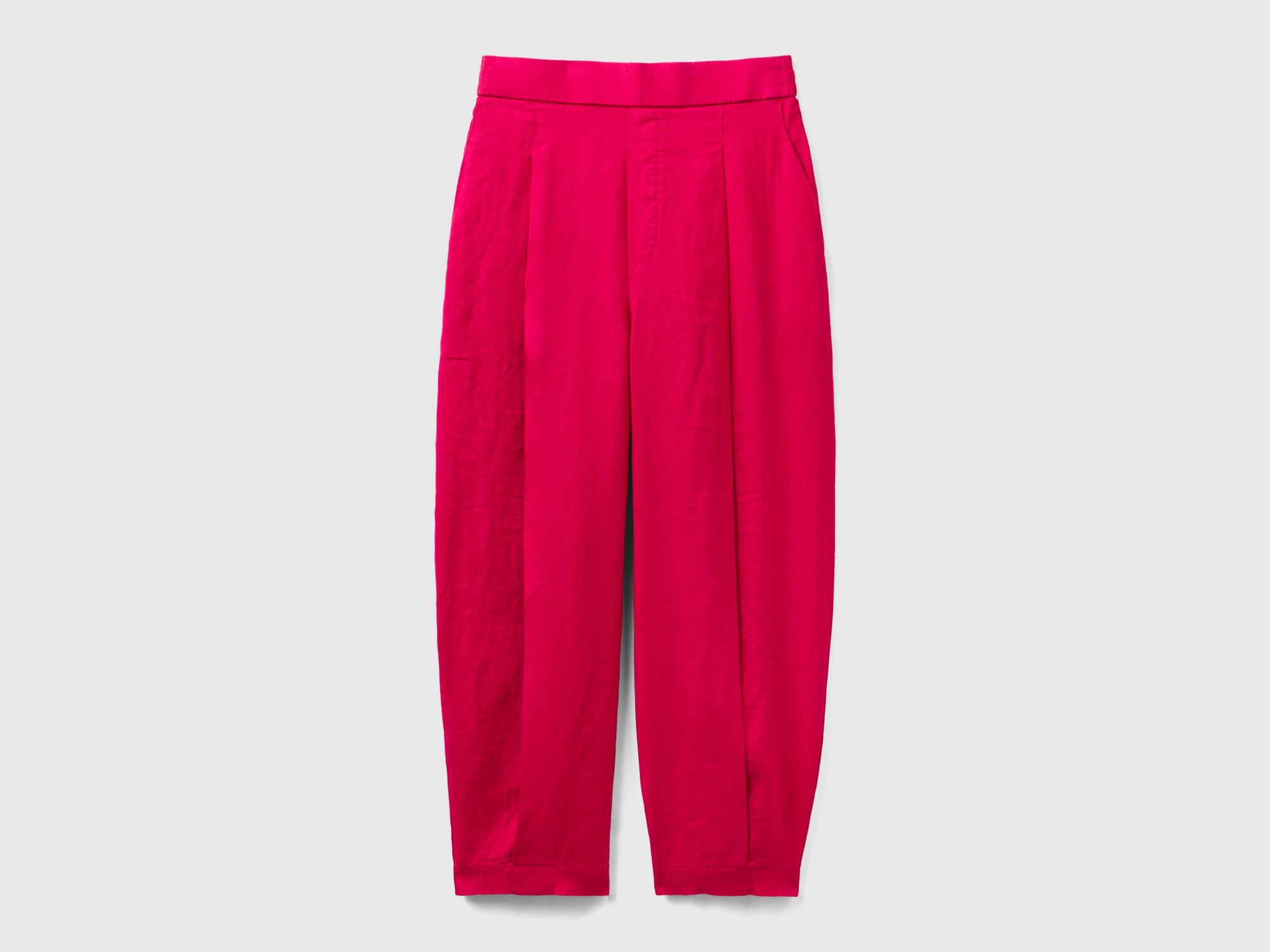 Benetton Group Benetton Pantaloni Lino Donna Pantaloni Morbidi In