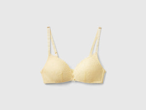 Reggiseno a triangolo con coppe in pizzo