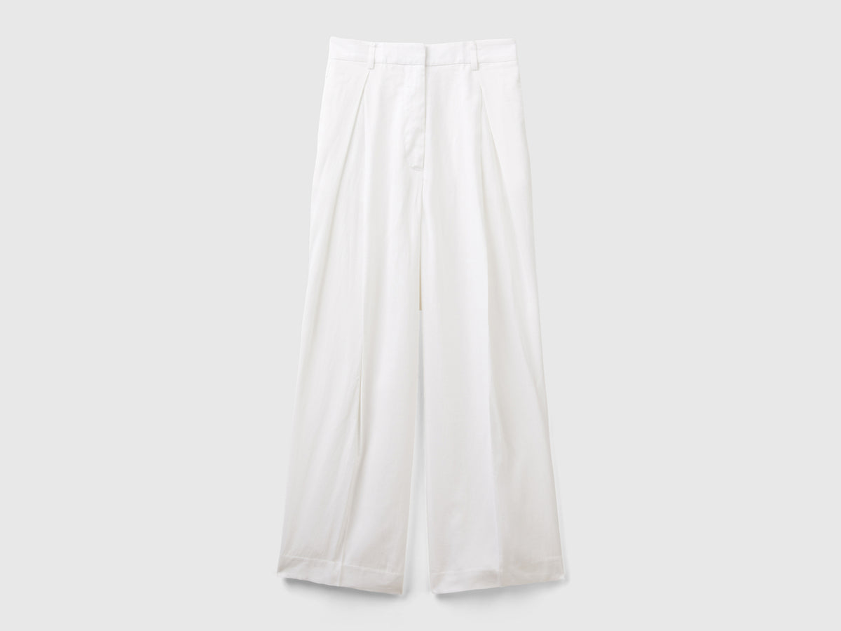 Pantaloni in misto viscosa sostenibile