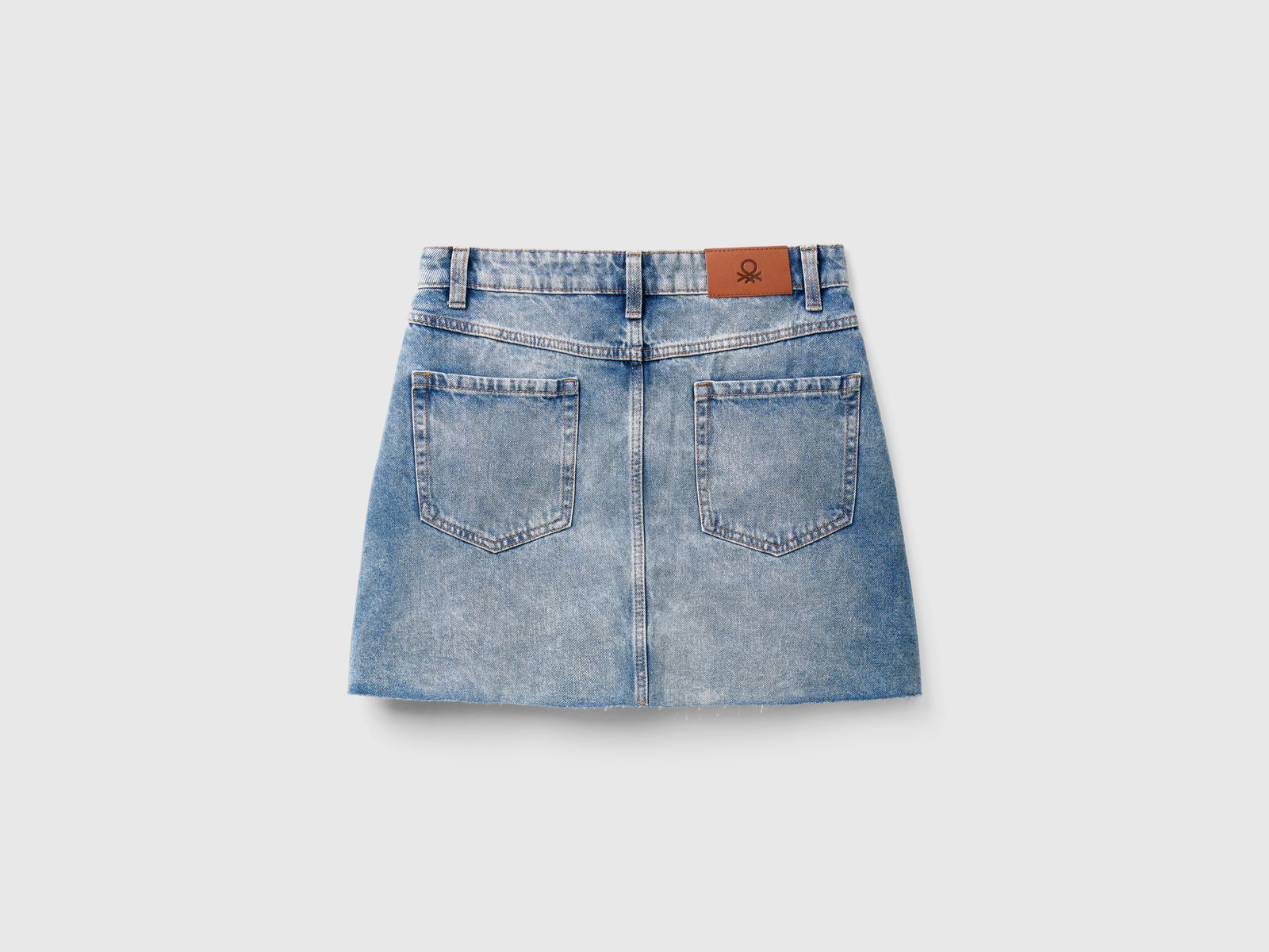 Minigonna di jeans da donna blu 2 | Benetton Outlet