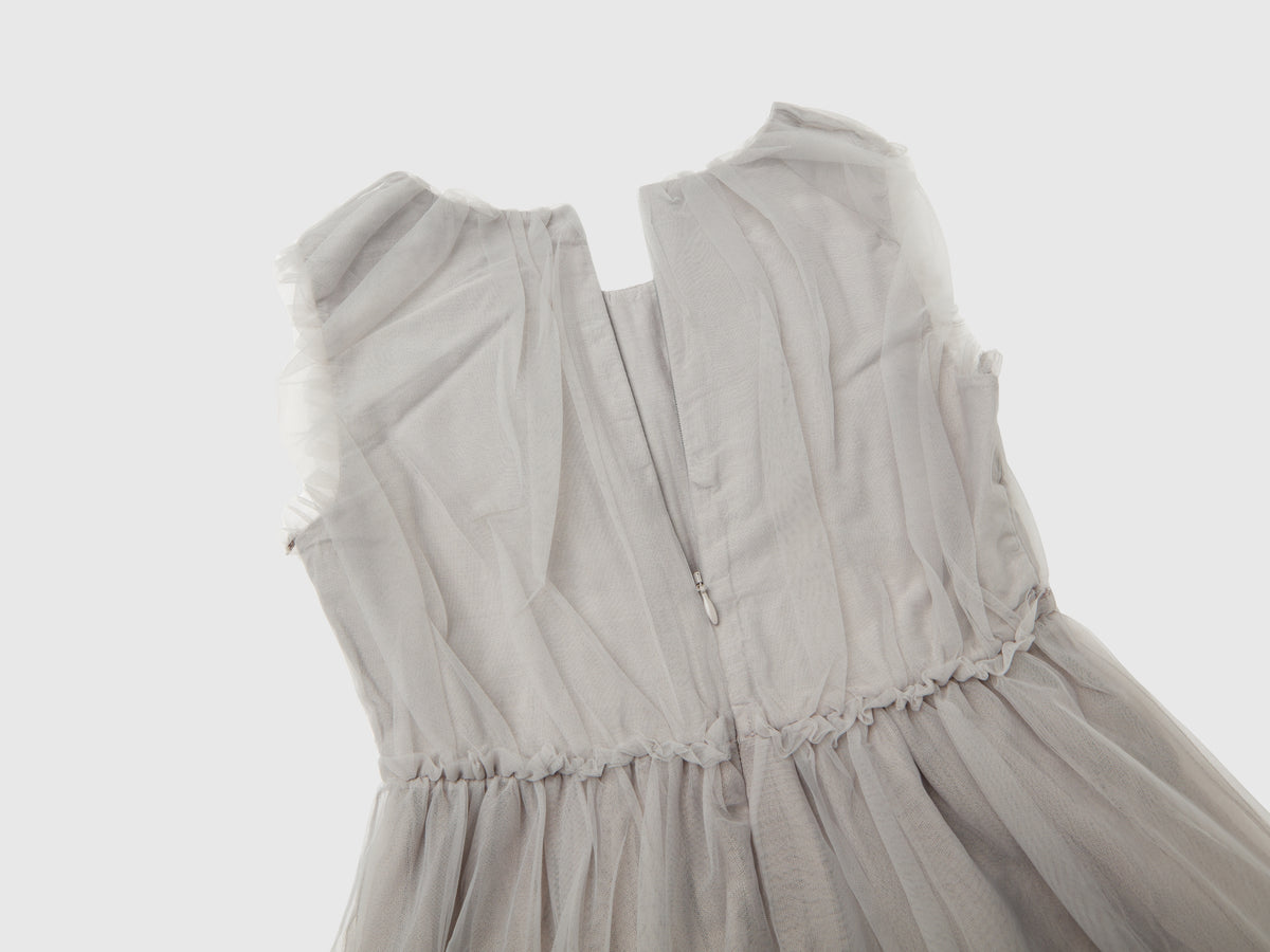 Vestito corto in tulle