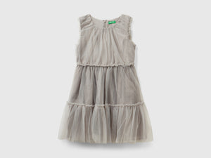 Vestito corto in tulle