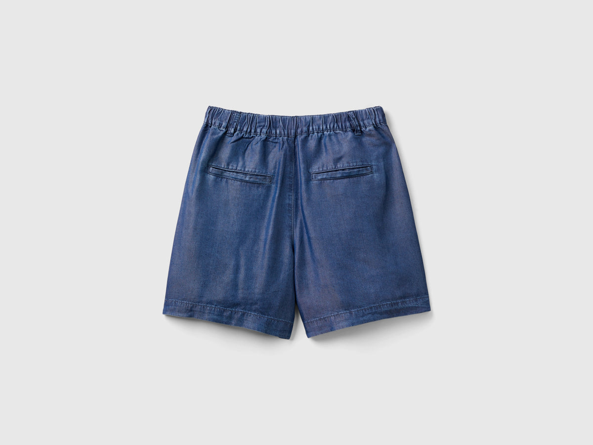 Shorts in viscosa