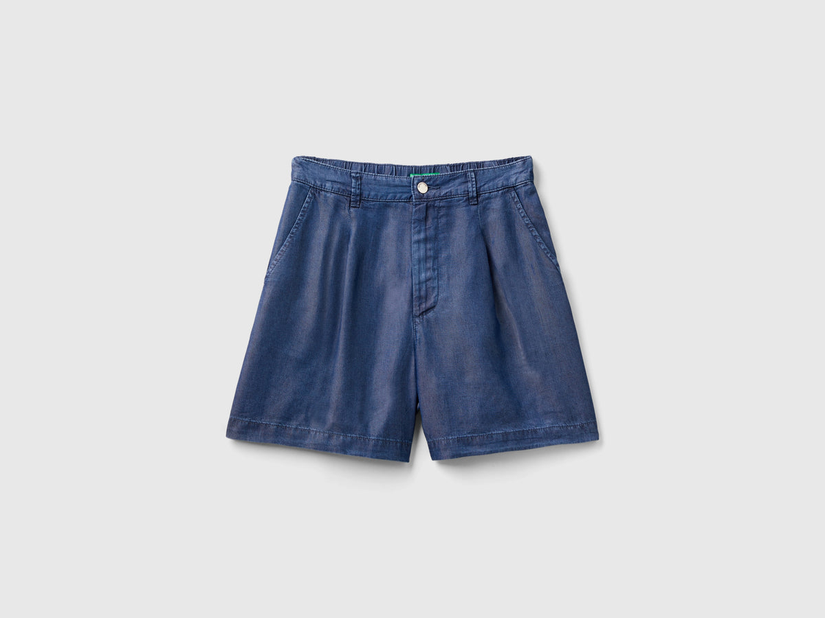 Shorts in viscosa