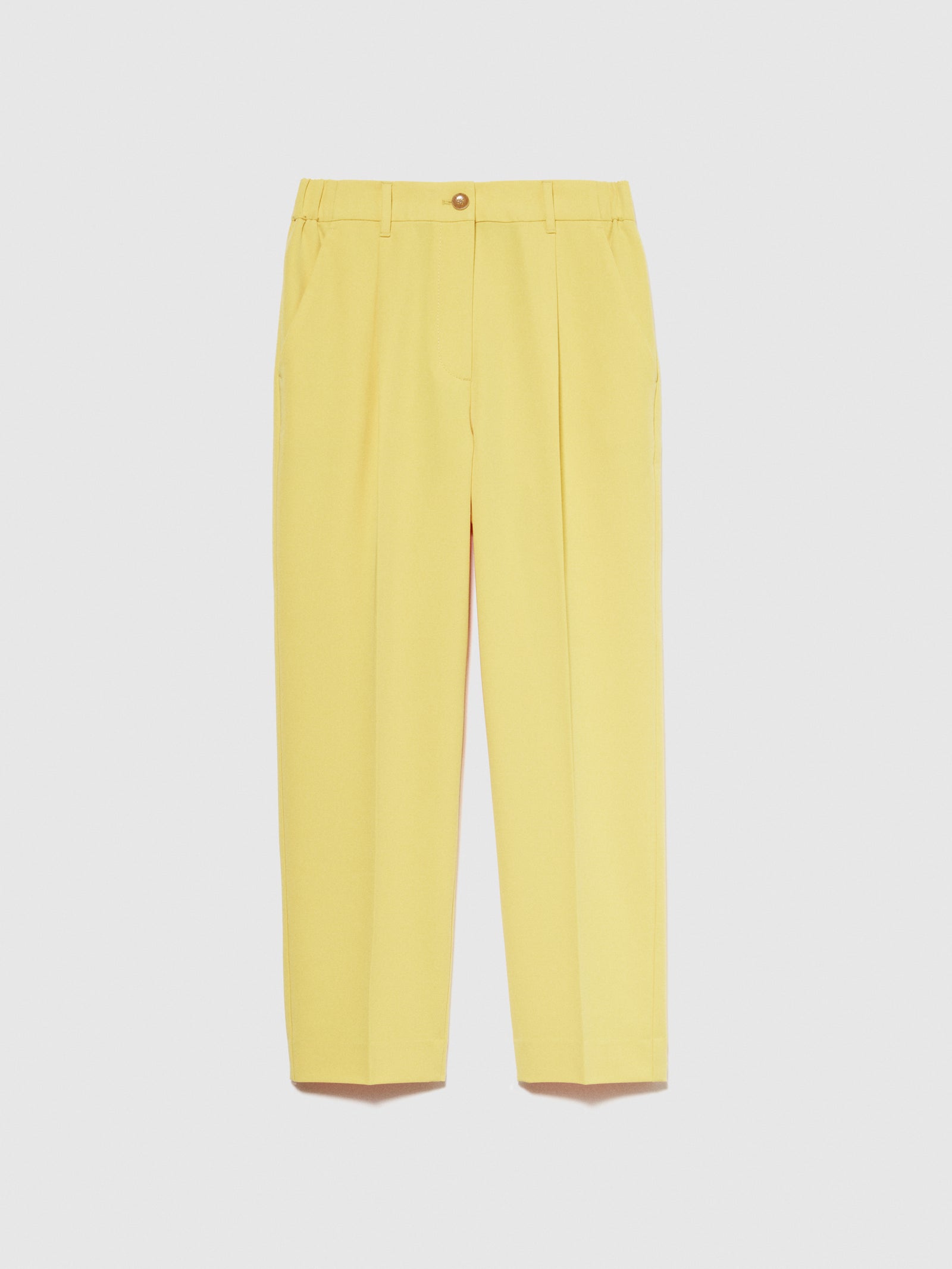Joggers tinta unita da donna giallo | Sisley Outlet