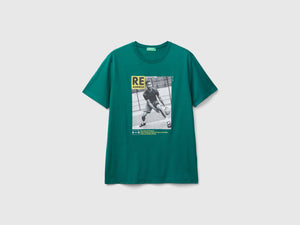 T-shirt regular fit in cotone bio