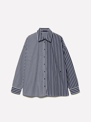 Camicia over a righee e