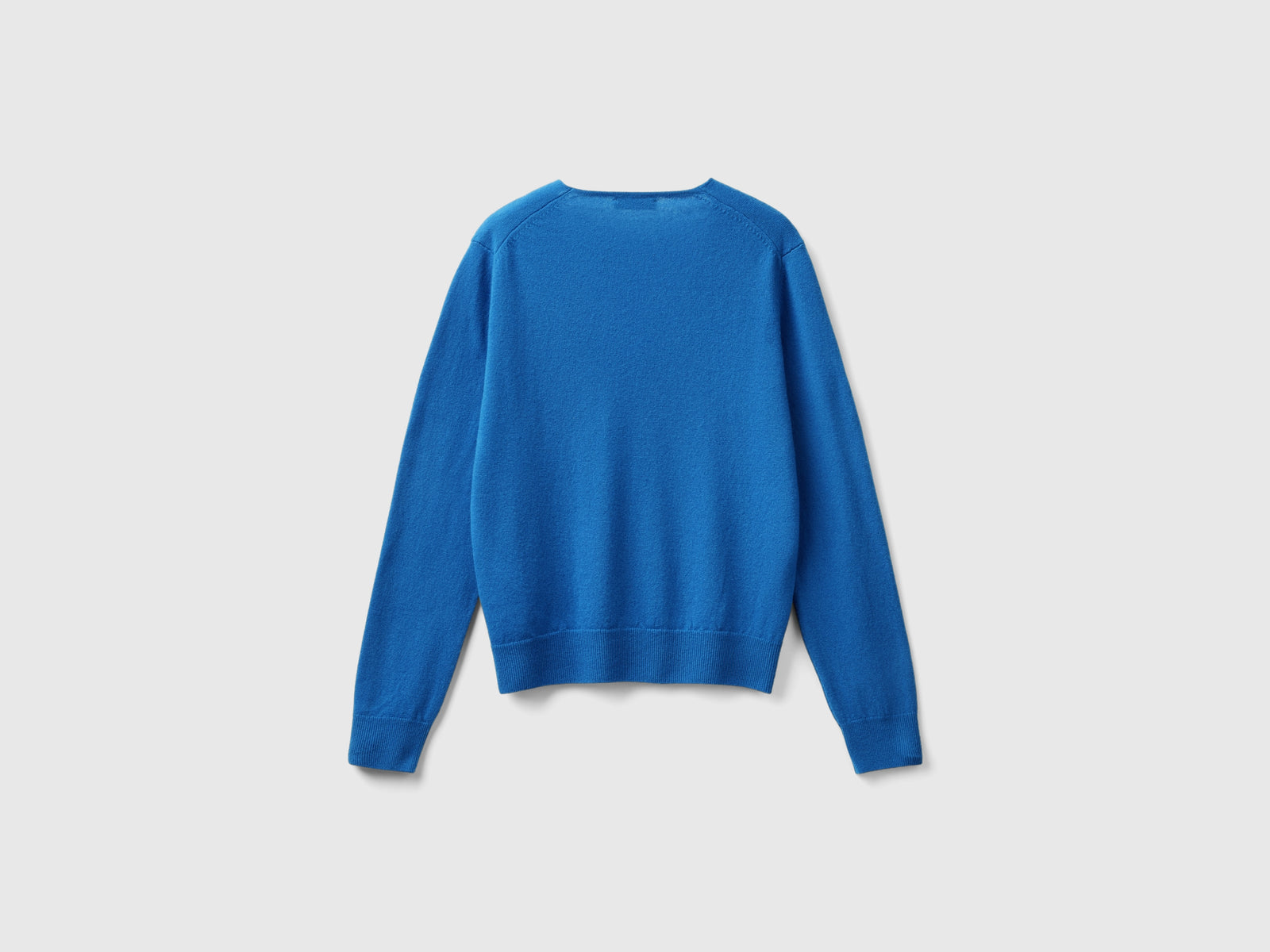 Pure Merino Wool V-Neck Sweater da donna avio 2 | Benetton Outlet