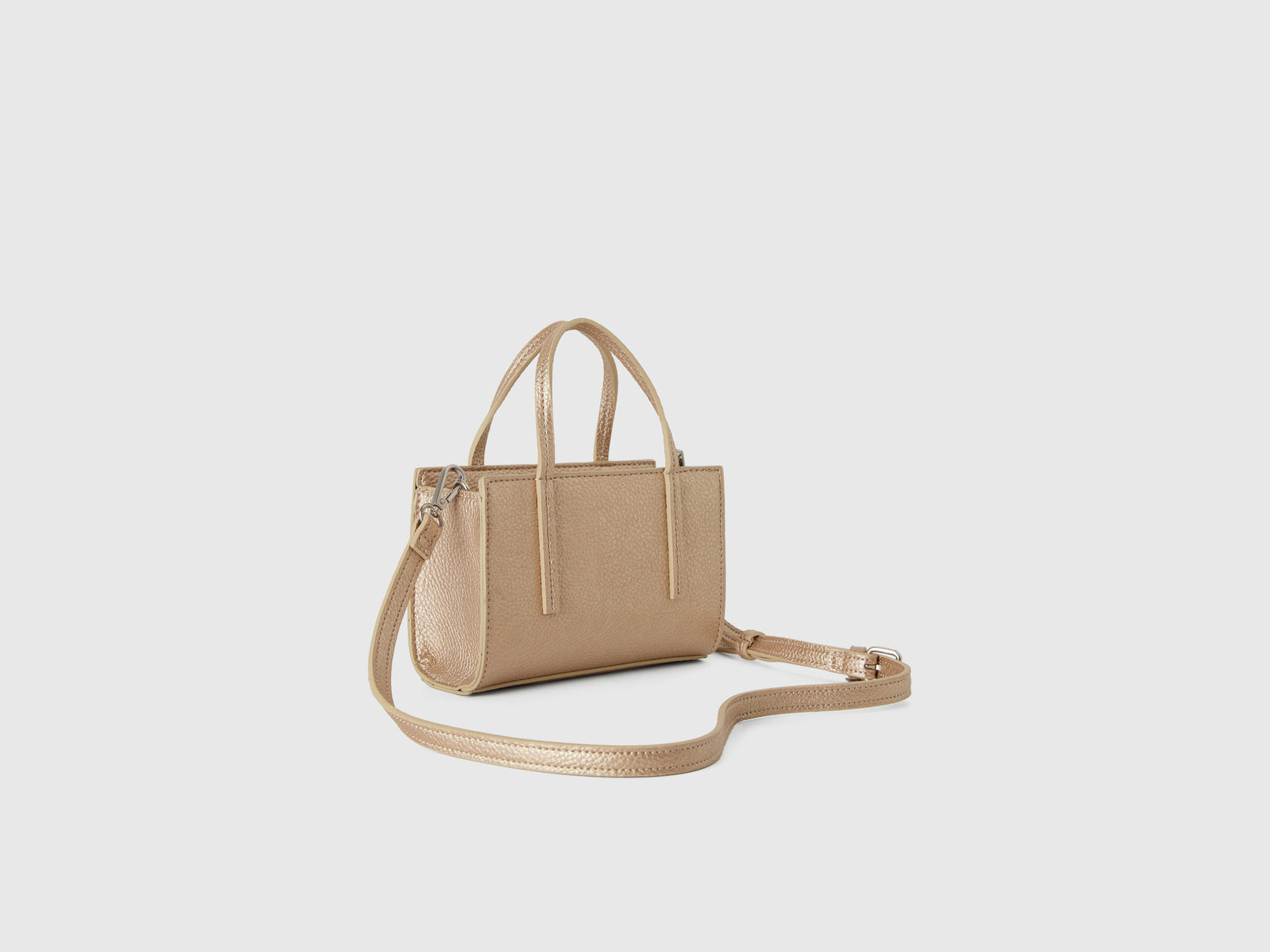 Borsa piccola rettangolare da donna beige 2 | Benetton Outlet